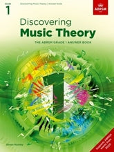 ABRSM Discovering Music Theory Grade 1 Answers