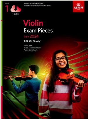 Violin Exam Pieces from 2024 ABRSM GR 1 Violin/Piano/Audio