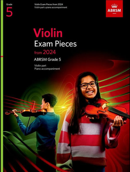 Violin Exam Pieces From 2024 ABRSM Gr 5 Violin/PianoAcc