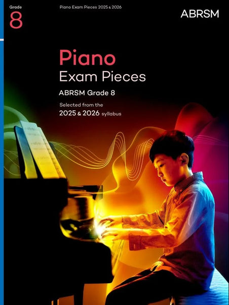 ABRSM Piano Exam Pieces 2025-26 Grade 8
