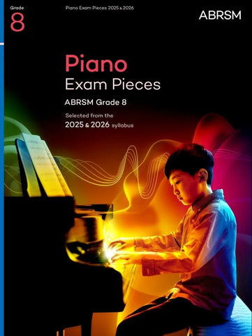 ABRSM Piano Exam Pieces 2025-26 Grade 8