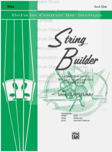 String Builder Bk 1 Viola