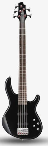 Cort Action Plus 5 String Bass W/Bag - Black