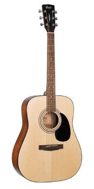 Cort Dreadnought w/bag OPEB Pore Natural