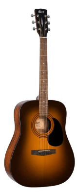 Cort Dreadnought w/Bag Satin Sunburst
