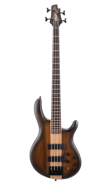 Cort 4 String Bass W/Bartolini OvanGkol Top Antique Brown Burst