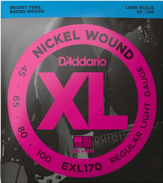 Dadderio EXL170M Medium Scale Bass String Set