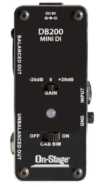 DI Box Mini On-Stage w/Cab Sim