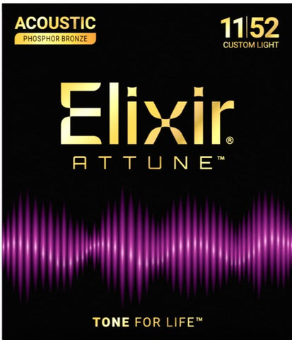 String Acous Elixir 11-52 Phos ATTUNE 21027