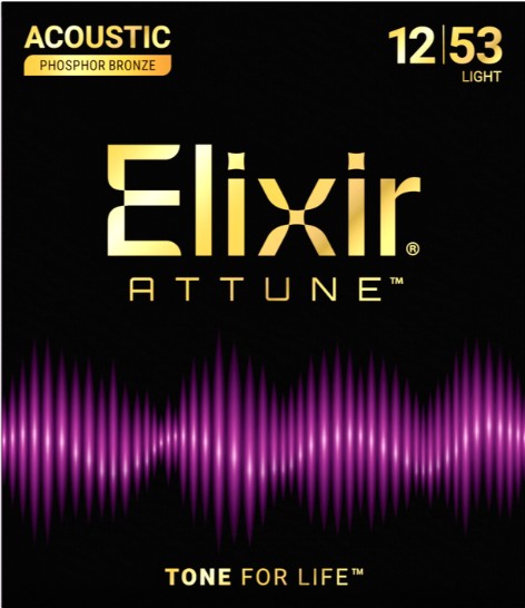 String Acous Elixir 12-53 Phos Attune 21052