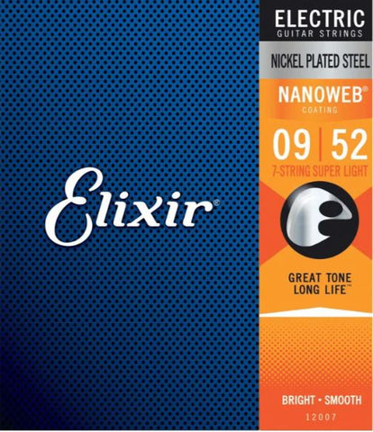 String Electric Elixir 9-52 7 -Str Nanoweb 12007