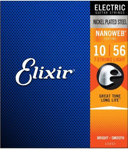 String Electric Elixir 10-56 7-Str Nanoweb 12057