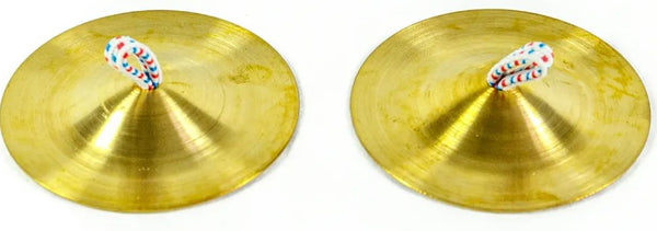 Fleet Finger Cymbals with Strap 7cm Dia Pair