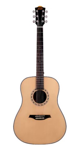 Bromo Dreadnought Spruce Top Mahogany B&S - Blank Series