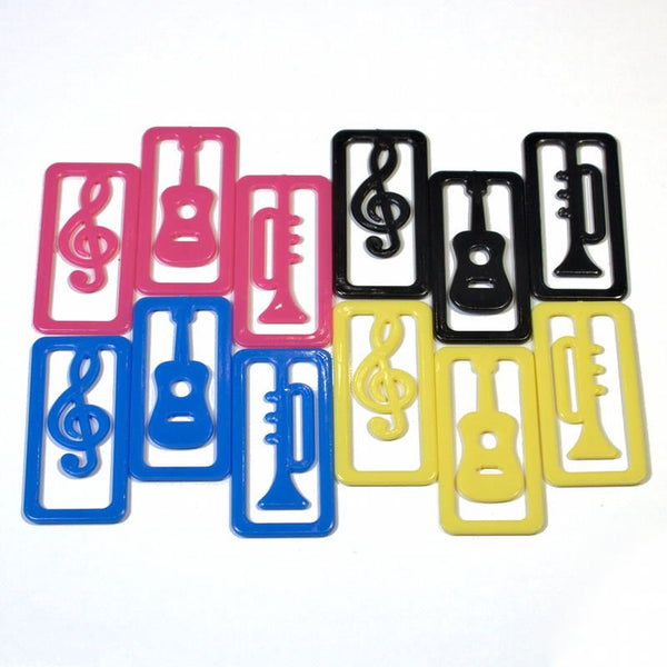 Music Note Clip Plastic