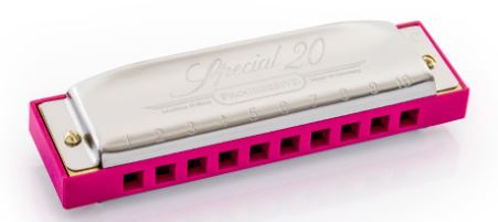 Hohner Special 20 Harmonica C Pink