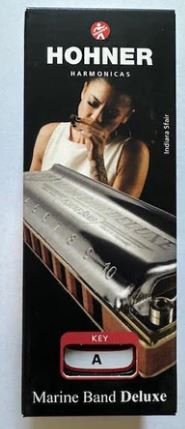 Hohner Marine Band Deluxe A Major Harmonica