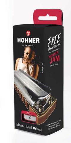 Hohner Marine Band Deluxe C Major Harmonica