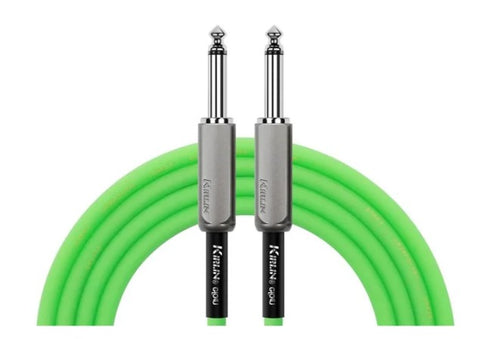 Cable Kirlin 6M instrument Glow Green Kiwi