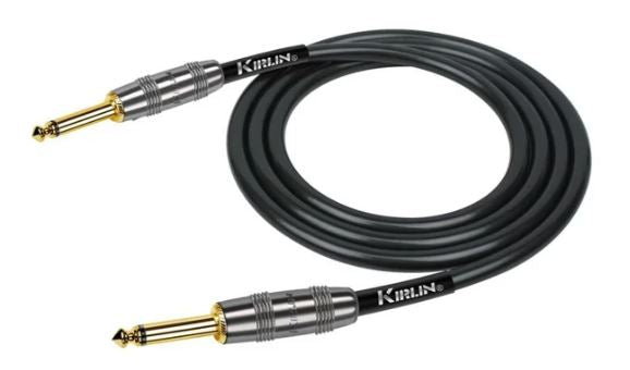 Kirlin 6m Premium Instrument Cable Black