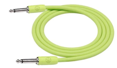 Kirlin 6m Coloured Instrument Cable Green