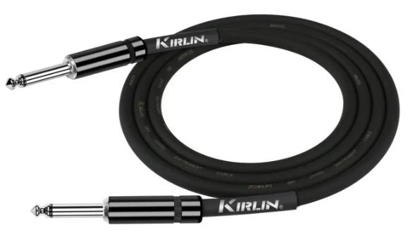 Kirlin 3m Instrument Cable Black