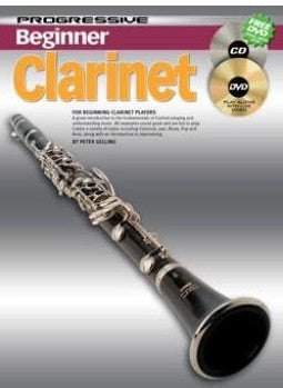 Progressive Clarinet Bk/CD/DVD