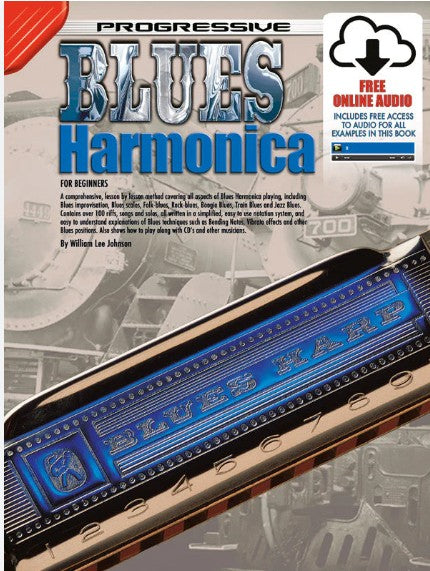 Progressive Blues Harmonica BK/Audio Access