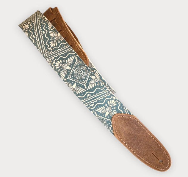 LM Guitar Strap Bandana Black