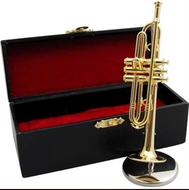 Mini Model Trumpet Miniature Trumpet – Shearer's Music Works