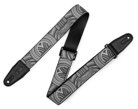Strap Guitar Levy Poly Tattoo Tribal