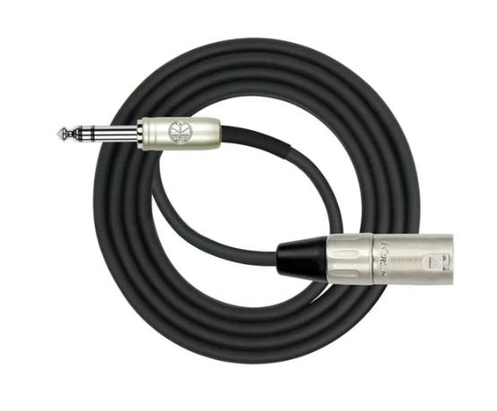 Kirlin 6m XLR M to 1/4" TRS Jack