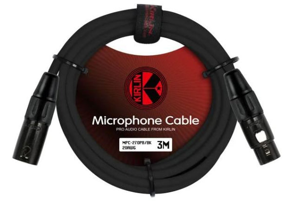 Kirlin 3m XLR Microphone Cable