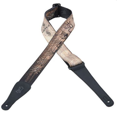 Levys 2 Inch GTR Strap Chinese Character