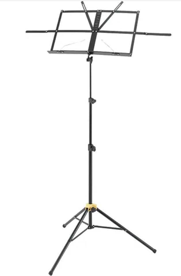 Hercules BS050B Black Folding Music Stand with Bag