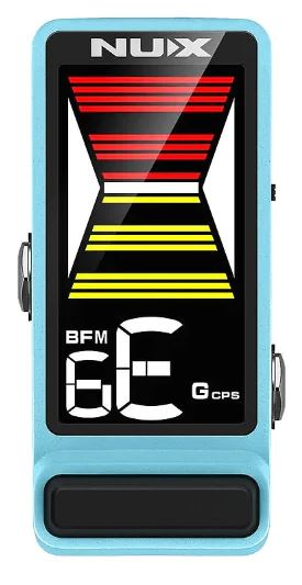 Nux Flow Tune - Mini Pedal Tuner - Blue