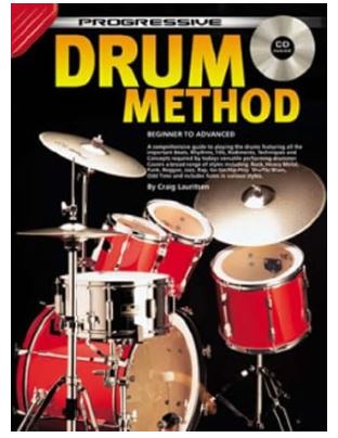PROGRESSIVE DRUM Mth BK/CD