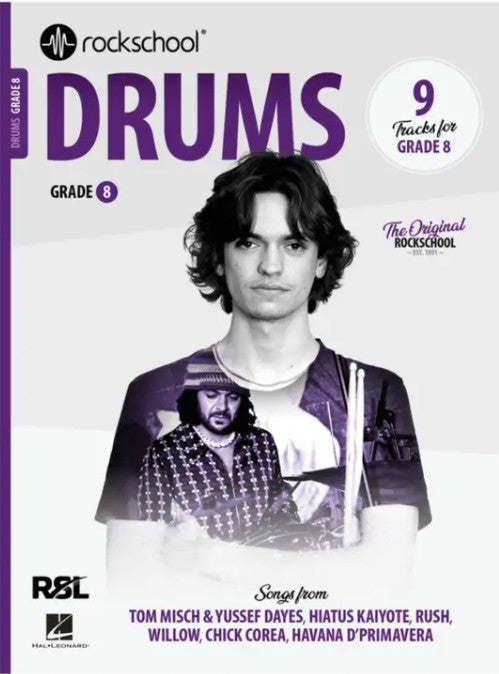 RockSchool Drums Grade 8 (2024)