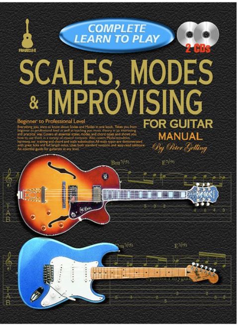 COMPLETE LEARN TO PLAY SCALES MODES AND IMPROVISING FOR GUIATR