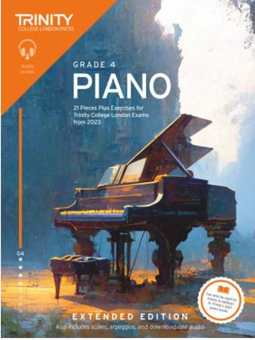 Trinity Piano Exam from 2023 Extended Edition Gr 4