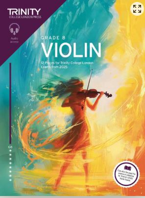 Trinity Violin from 2025 Grade 8 Book/OA