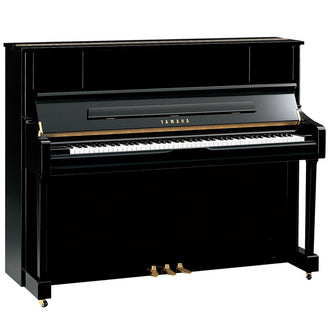 121CM Upright Piano Polished Ebony