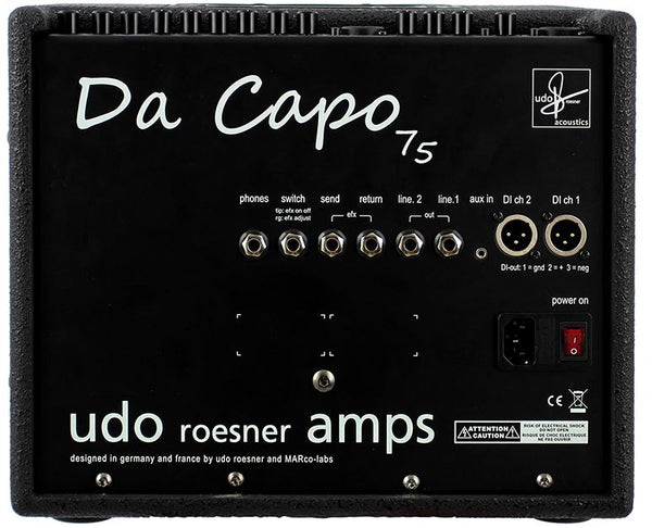 UDO Rosner Acoustics DA Capo 75 Acoustic Amp
