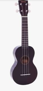 Mahalo Ukulele Trans Black