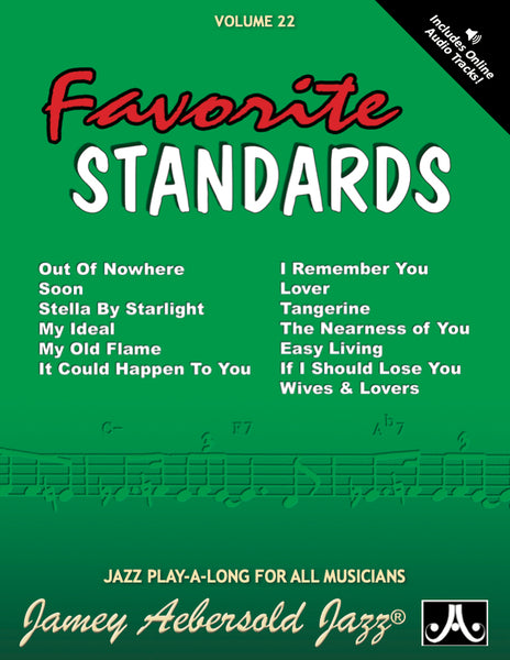 FAVORITE STANDARDS VOL 22 BK/2CDS