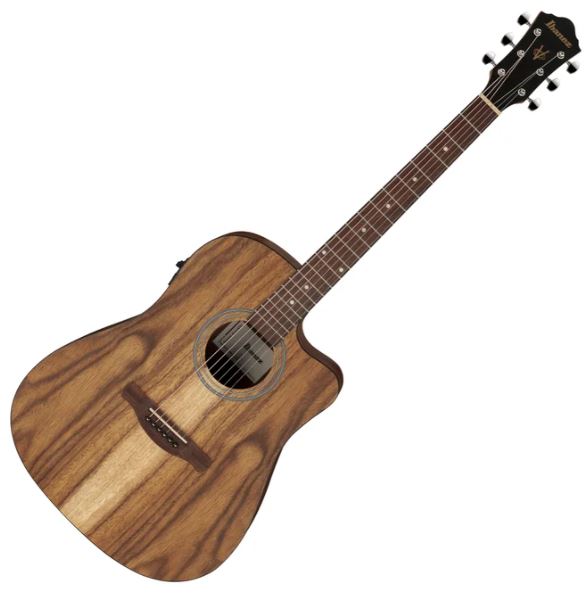 Guitar AcouElec Ibanez C/away Open Pore Brwn