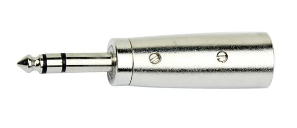 Kirlin XLR M to 1/84" TRS Male Adaptor