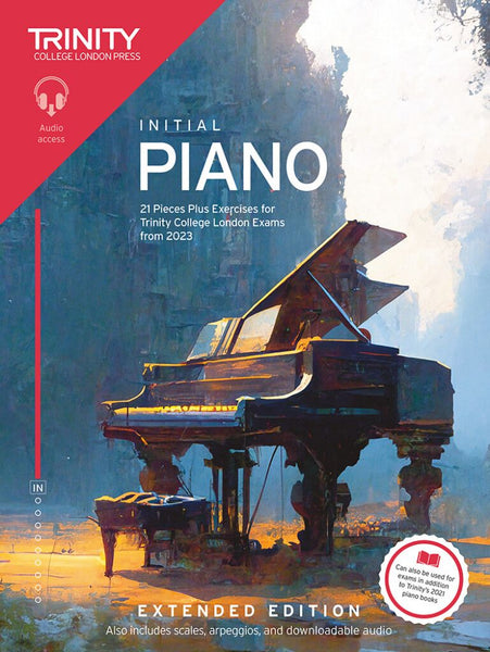 Trinity Piano Exam from 2023 Extended Edition Init