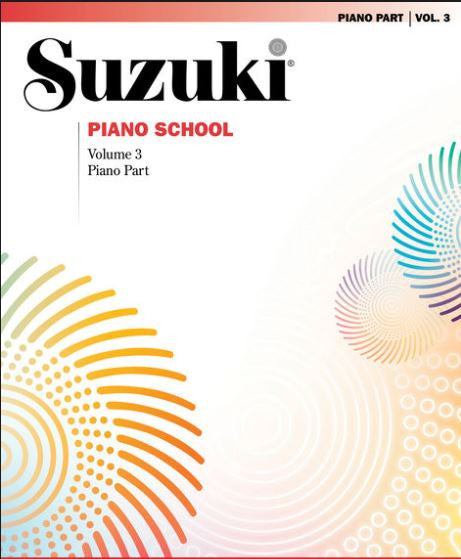 Suzuki Piano School Vol 3 BK New INT ED 2008