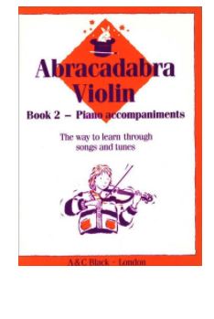 Abracadabra Violin Bk 2 Pno Accomp